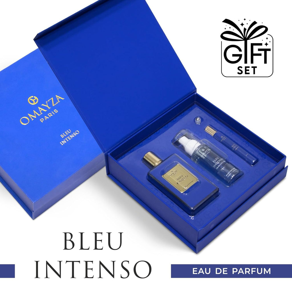 BLEU INTENSO GIFT SET (EDP 100ML + FRAGRANCE MIST 100ML + PERFUME OIL 10ML) PARIS